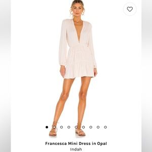 Indah Francesca Mini Dress in Opal